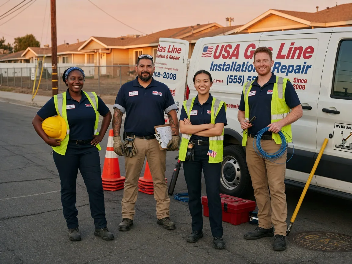 Gas Line Installation company in Saybrook, IL